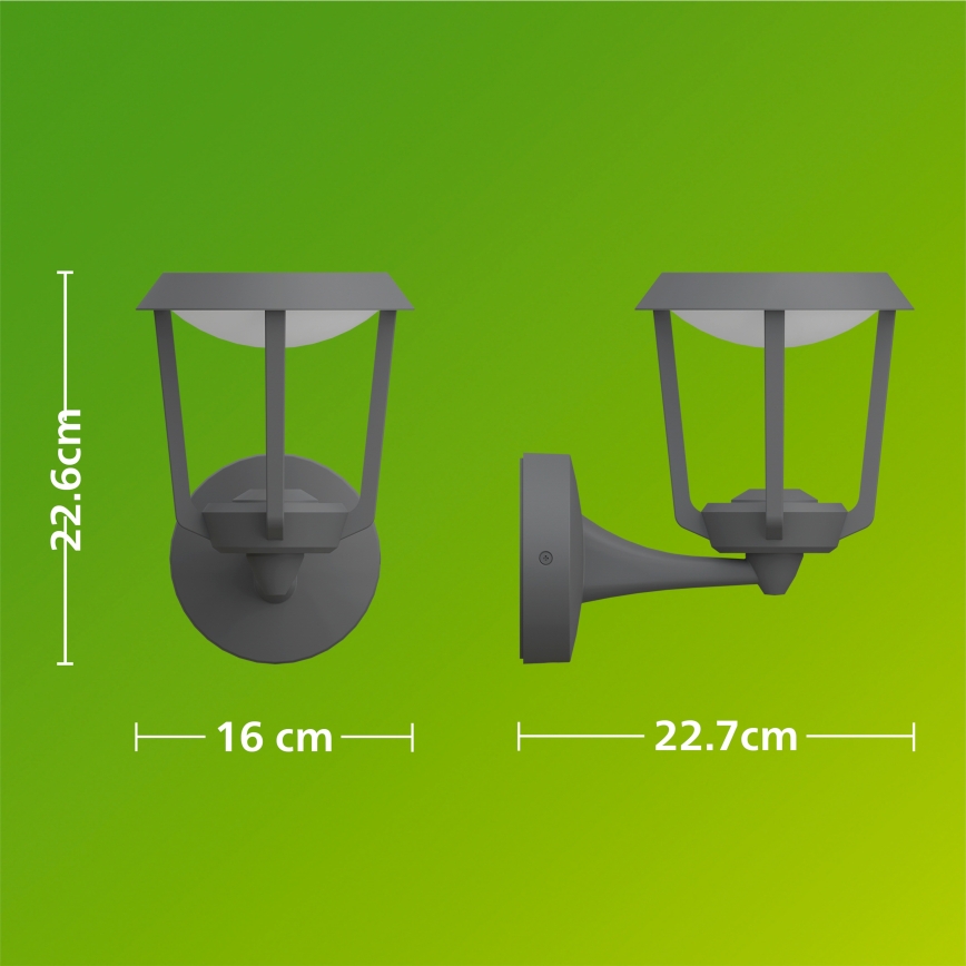 Philips - LED vanjska zidna svjetiljka NUVY LED/4,3W/230V 2700K IP44