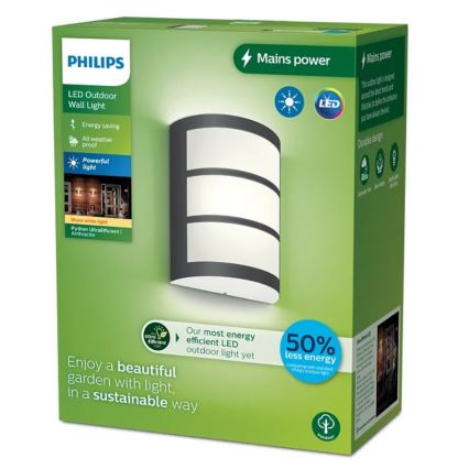 Philips - LED Vanjska zidna svjetiljka PYTHON LED/3,8W/230V IP44