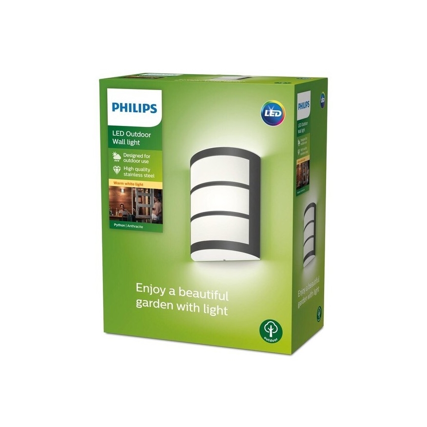 Philips - LED Vanjska zidna svjetiljka LED/6W/230V 2700K IP44