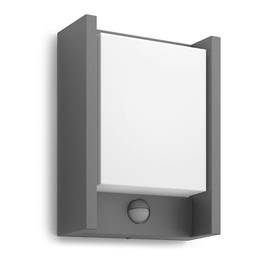 Philips - LED Vanjska zidna svjetiljka sa senzorom ARBOUR LED/3,8W/230V 2700K IP44