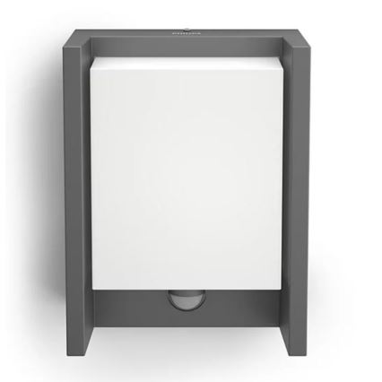 Philips - LED Vanjska zidna svjetiljka sa senzorom ARBOUR LED/3,8W/230V 2700K IP44
