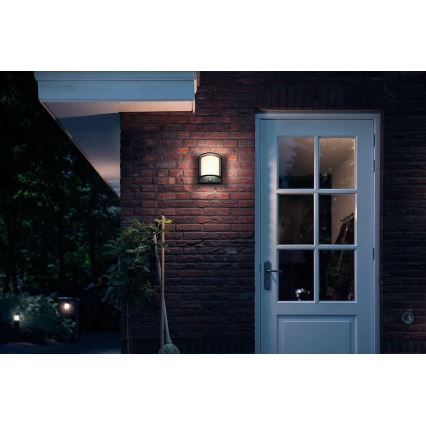 Philips - LED Vanjska zidna svjetiljka sa senzorom SAMONDRA LED/3,8W/230V IP44