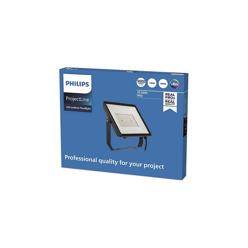 Philips - LED Vanjski reflektor PROJECTLINE LED/100W/230V IP65 3000K