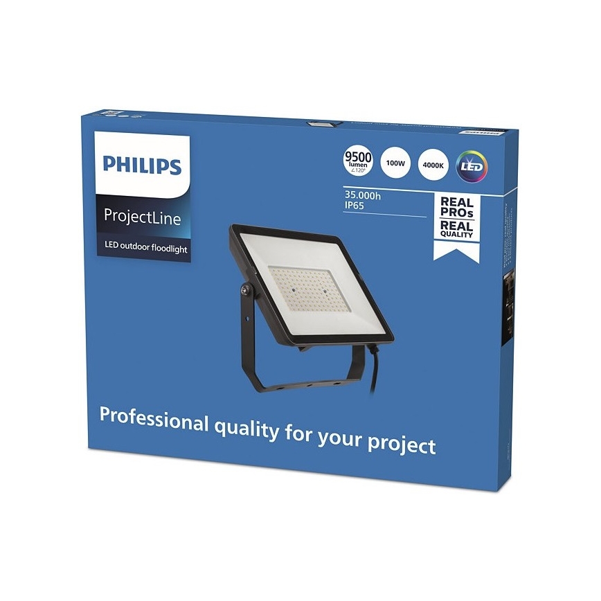 Philips - LED Vanjski reflektor PROJECTLINE LED/100W/230V IP65 4000K