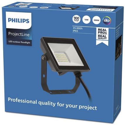 Philips - LED Vanjski reflektor PROJECTLINE LED/10W/230V IP65 3000K