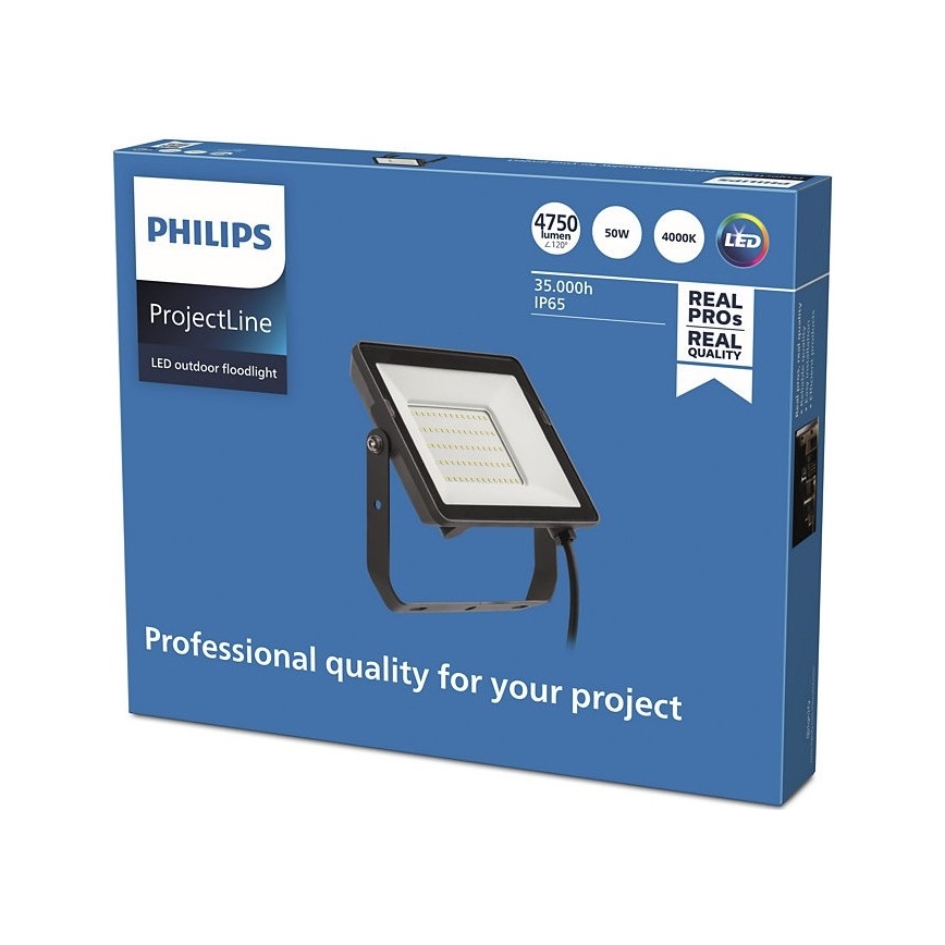 Philips - LED Vanjski reflektor PROJECTLINE LED/50W/230V IP65 4000K