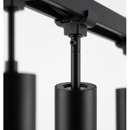 Philips - LED luster s mogućnošću prigušivanja na sajli za tračni sustav EASYLINK 3xGU10/6,2W/230V 2200-2700K 1m crni