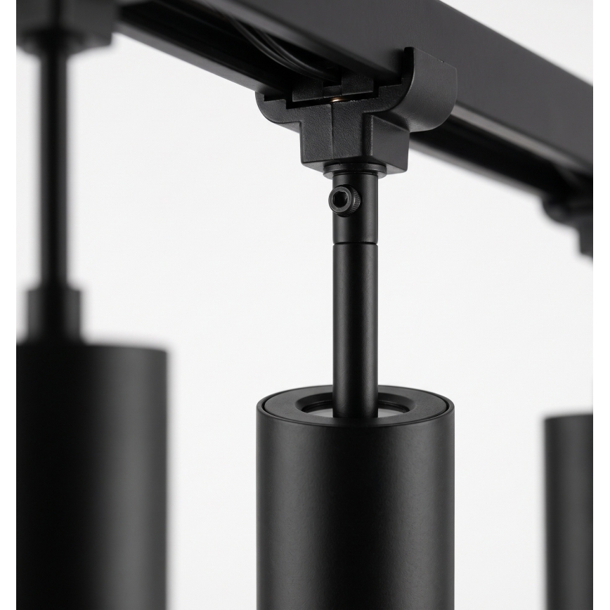 Philips - LED luster s mogućnošću prigušivanja na sajli za tračni sustav EASYLINK 3xGU10/6,2W/230V 2200-2700K 1m crni