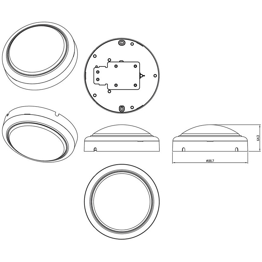 Philips - LED Zidna svjetiljka PROJECTLINE LED/15W/230V IP65