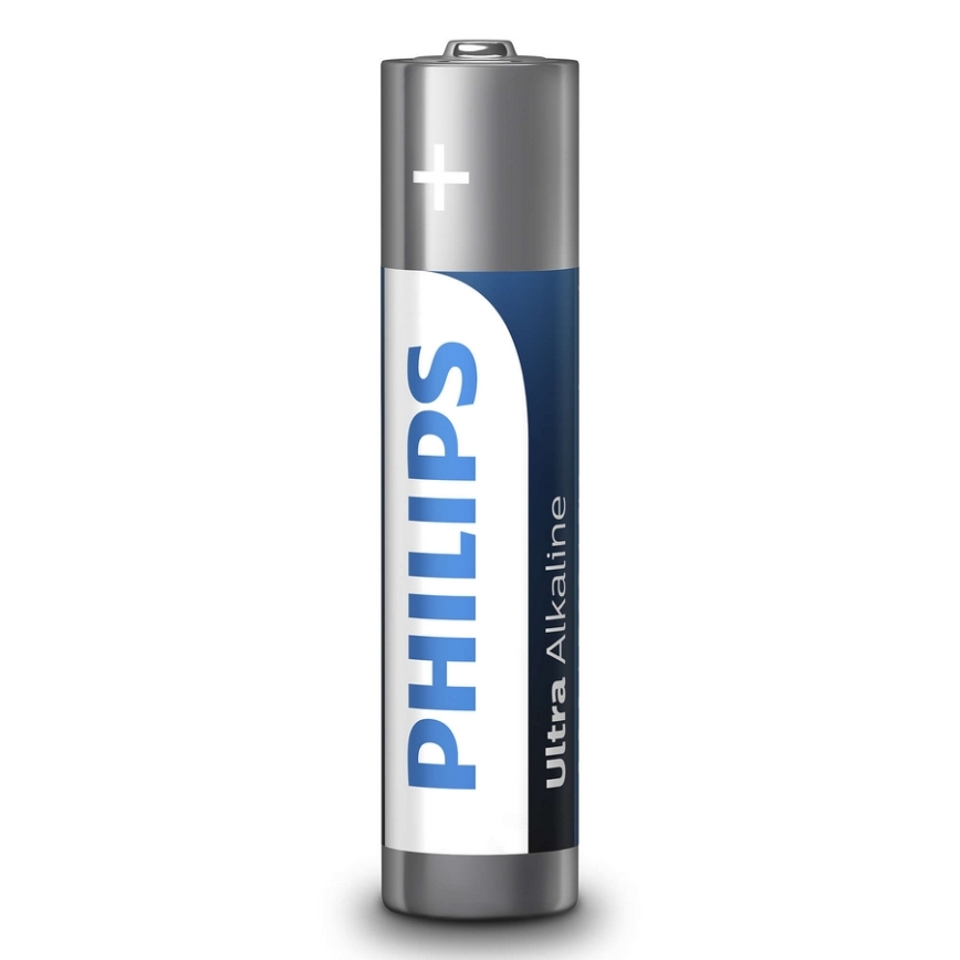 Philips LR03E2B/10 - 2 kom Alkalna baterija AAA ULTRA ALKALINE 1,5V 1250mAh