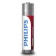 Philips LR03P12W/10 - 12 kom Alkalna baterija AAA POWER ALKALINE 1,5V 1150mAh