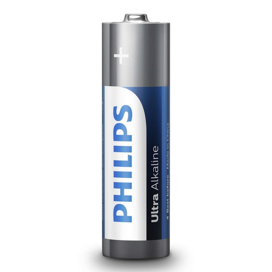 Philips LR6E4B/10 - 4 komada alkalnih baterija AA ULTRA ALKALINE 1,5V 2800mAh
