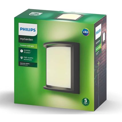 Philips Massive - LED Vanjska zidna svjetiljka LED/12W/230V IP44