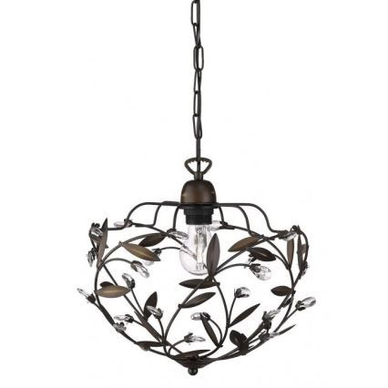 Philips Massive  41788/43/10 - Luster  BAPTISTE 1xE27/100W matirana smeđa