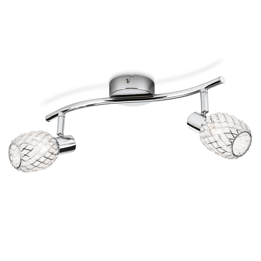 Philips Massive 50272/11/E7 - LED Reflektorska svjetiljka DELTOID 2xG9/5W sjajni krom