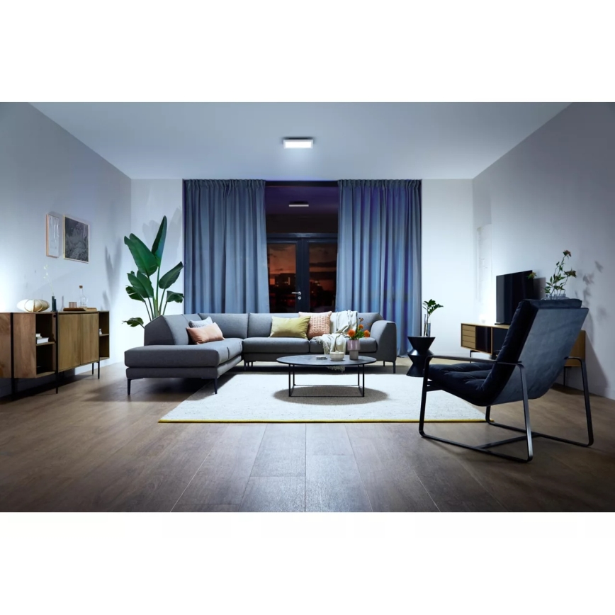 Philips - LED stropna svjetiljka Hue AURELLE s mogućnošću prigušivanja LED/19W/230V 2200-6500K 30x30 cm bijela