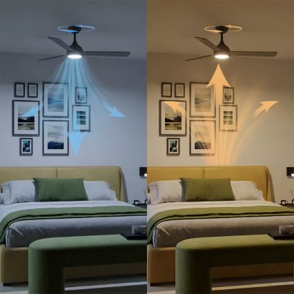 Philips - LED stropni ventilator CIVX s mogućnošću prigušivanja LED/24W/230V + daljinski upravljač