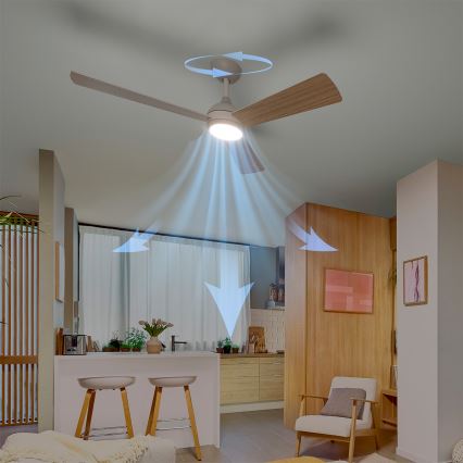 Philips - LED stropni ventilator CIVX LED/24W/230V s mogućnošću prigušivanja + daljinsko upravljanje