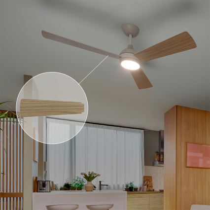 Philips - LED stropni ventilator CIVX LED/24W/230V s mogućnošću prigušivanja + daljinsko upravljanje