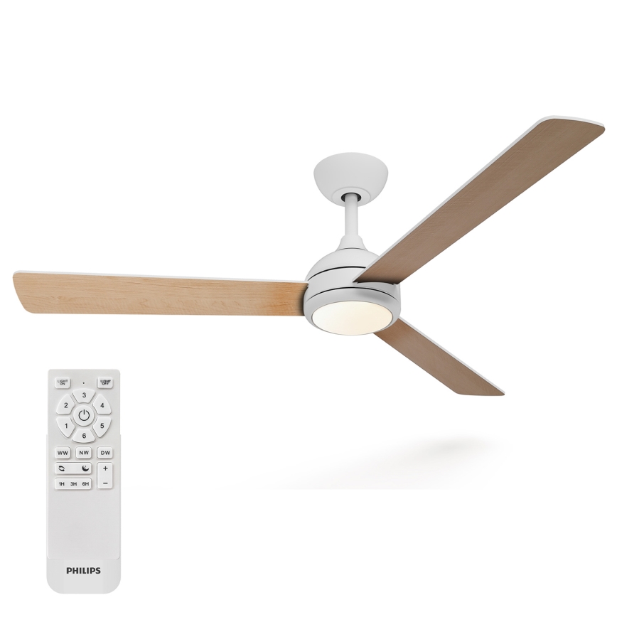 Philips - LED stropni ventilator CIVX LED/24W/230V s mogućnošću prigušivanja + daljinsko upravljanje