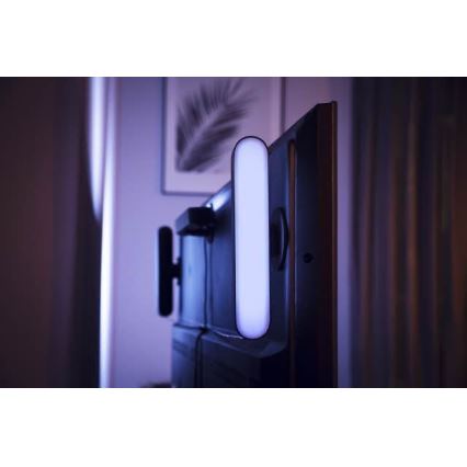 Philips - Set za proširenje LED RGB Prigušiva stolna lampa Hue PLAY LED/6W/230V crna
