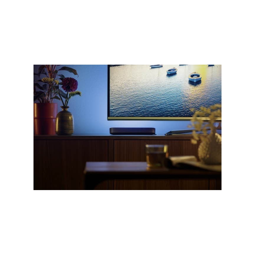 Philips - Set za proširenje LED RGB Prigušiva stolna lampa Hue PLAY LED/6W/230V crna