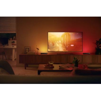 Philips - Set za proširenje LED RGB Prigušiva stolna lampa Hue PLAY LED/6W/230V crna