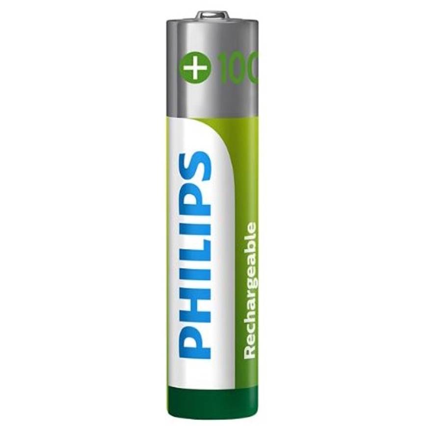 Philips R03B4RTU10/10 - 4 kom Punjiva baterija AAA NiMH/1,2V/1000 mAh
