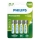 Philips R6B4B260/10 - 4 kom Punjiva baterija AA NiMH/1,2V/2600 mAh