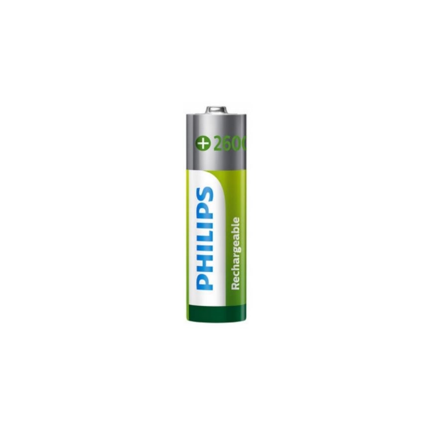 Philips R6B4B260/10 - 4 kom Punjiva baterija AA NiMH/1,2V/2600 mAh