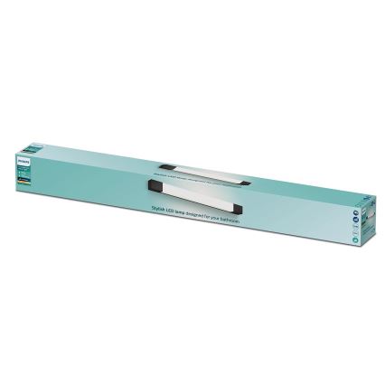 Philips - Rasvjeta za ogledalo u kupaonici ROVER LED/10W/230V IP44 crna