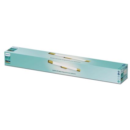 Philips - Rasvjeta za ogledalo u kupaonici ROVER LED/10W/230V IP44 mesing