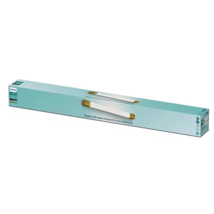Philips - Rasvjeta za ogledalo u kupaonici ROVER LED/10W/230V IP44 mesing