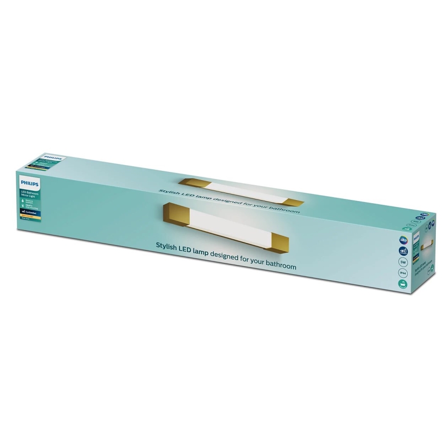 Philips - Rasvjeta za ogledalo u kupaonici ROVER LED/5W/230V IP44 mesing