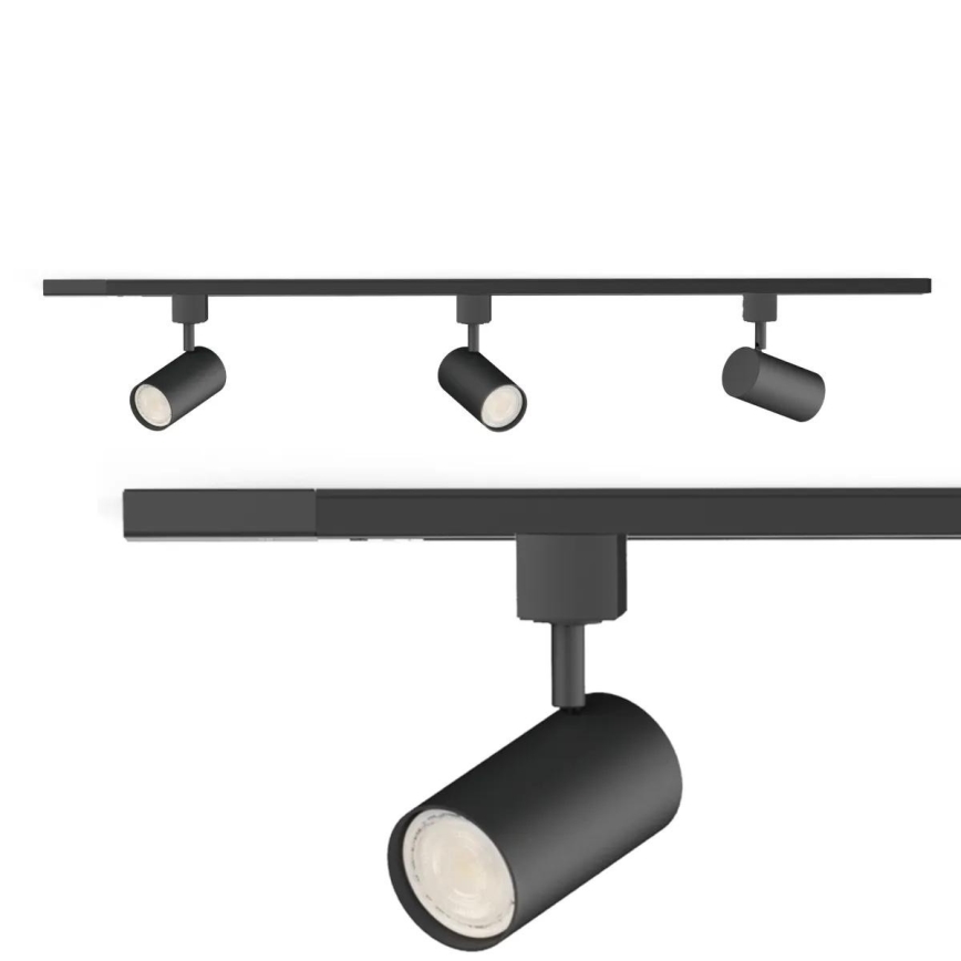 Philips - Reflektor za šinski sustav EASYLINK 3xGU10/7W/230V 1m crna
