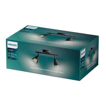 Philips - Reflektorska svjetiljka CLEFT 2xGU10/5W/230V