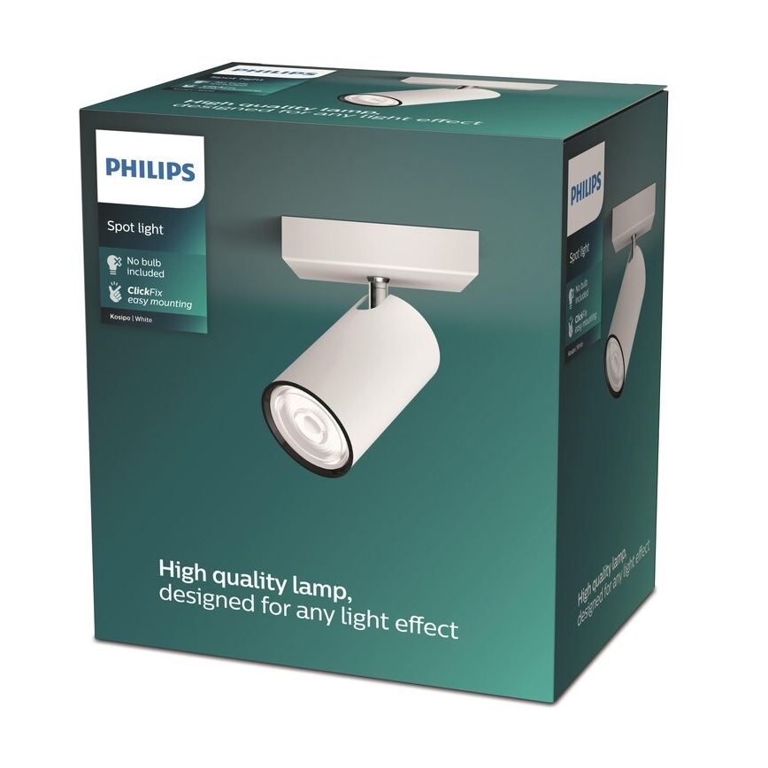Philips - Reflektorska svjetiljka KOSIPO 1xGU10/5,5W/230V bijela