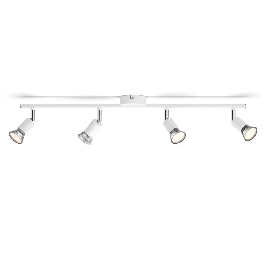 Philips - Reflektorska svjetiljka 4xGU10/50W/230V bijela