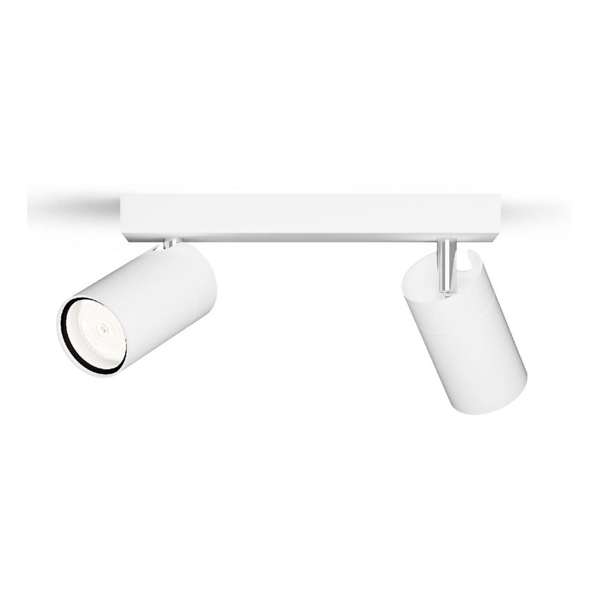 Philips - Reflektorska svjetiljka za kupaonicu IDRIS 2xGU10/5W/230V IP44 bijela
