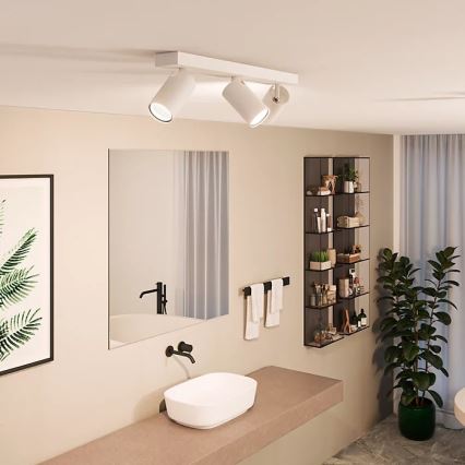 Philips - Reflektorska svjetiljka za kupaonicu IDRIS 3xGU10/5W/230V IP44 bijela