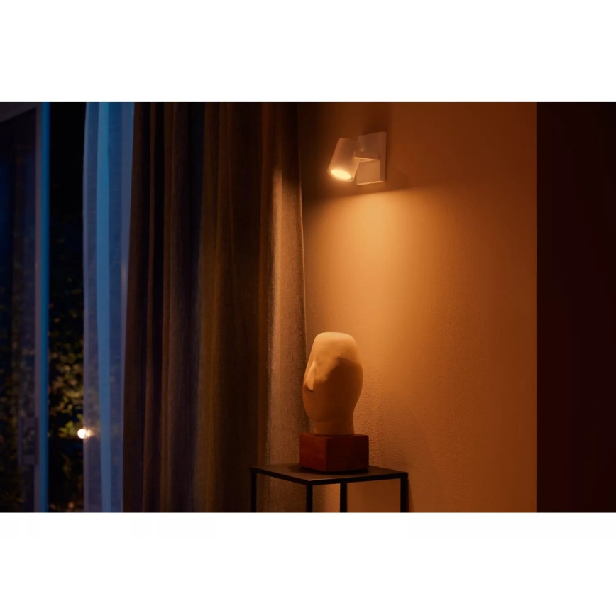 Philips - RGBW LED Prigušiva reflektorska svjetiljka Hue ARGENTA 1xGU10/4,2W/230V 2000-6500K