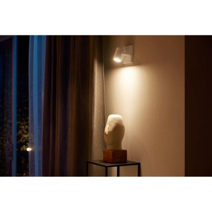 Philips - RGBW LED Prigušiva reflektorska svjetiljka Hue ARGENTA 1xGU10/4,2W/230V 2000-6500K