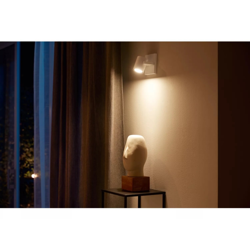 Philips - RGBW LED Prigušiva reflektorska svjetiljka Hue ARGENTA 1xGU10/4,2W/230V 2000-6500K