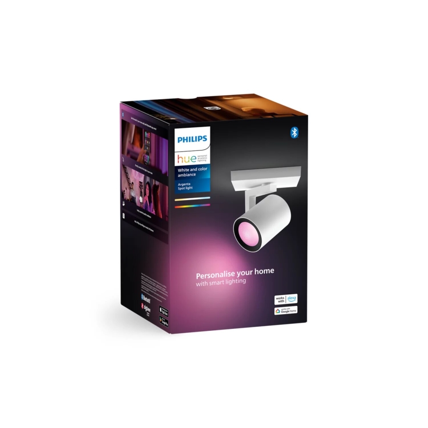 Philips - RGBW LED Prigušiva reflektorska svjetiljka Hue ARGENTA 1xGU10/4,2W/230V 2000-6500K