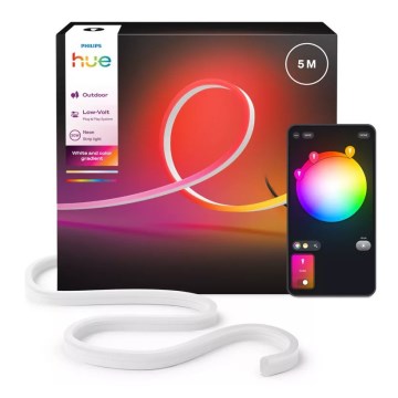 Philips - RGBW LED traka za vanjsku upotrebu s prigušivanjem Hue NEON 5m LED/30W/230V 2200-6500K IP67