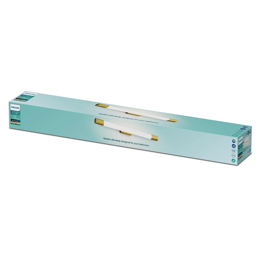 Philips - Kupaonska rasvjeta za ogledalo ROVER LED/10W/230V IP44 mesing