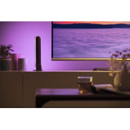 Philips - SET 2x LED RGB Stolna svjetiljka za prigušivanje HUE AMBIANCE LED/6W/230V bijela