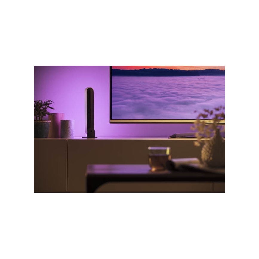 Philips - SET 2x LED RGB Stolna svjetiljka za prigušivanje HUE AMBIANCE LED/6W/230V bijela