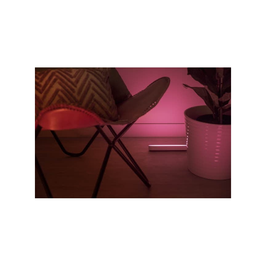 Philips - SET 2x LED RGB Stolna svjetiljka za prigušivanje HUE AMBIANCE LED/6W/230V bijela
