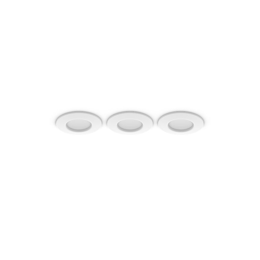 Philips - Komplet 3 kom. LED RGBW prigušivo ugradno stropno svjetlo za kupaonicu Hue SLIM LED/8,3W/230V 1000-20000K bijela P44